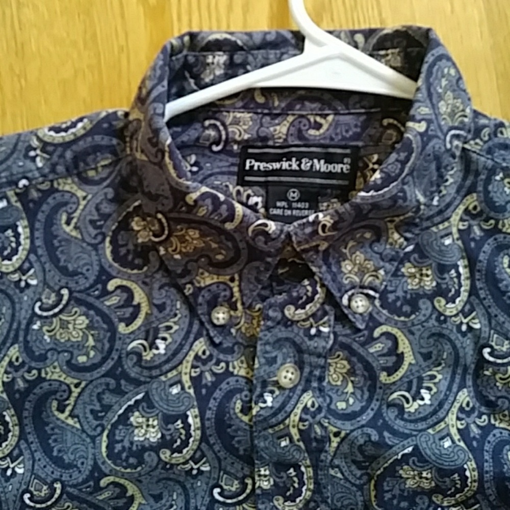 Vintage Paisley Oxford